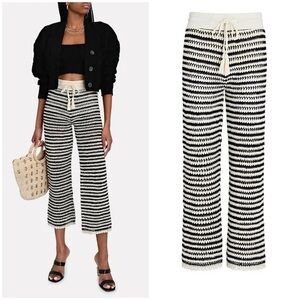 Veronica Beard Arzoo crochet pants